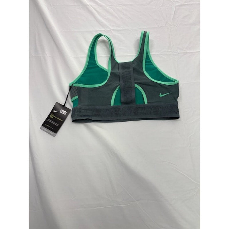 Nike Swoosh Ultra Breathe Sports Bra Racerback CZ4439-387 Green Womens Sz M