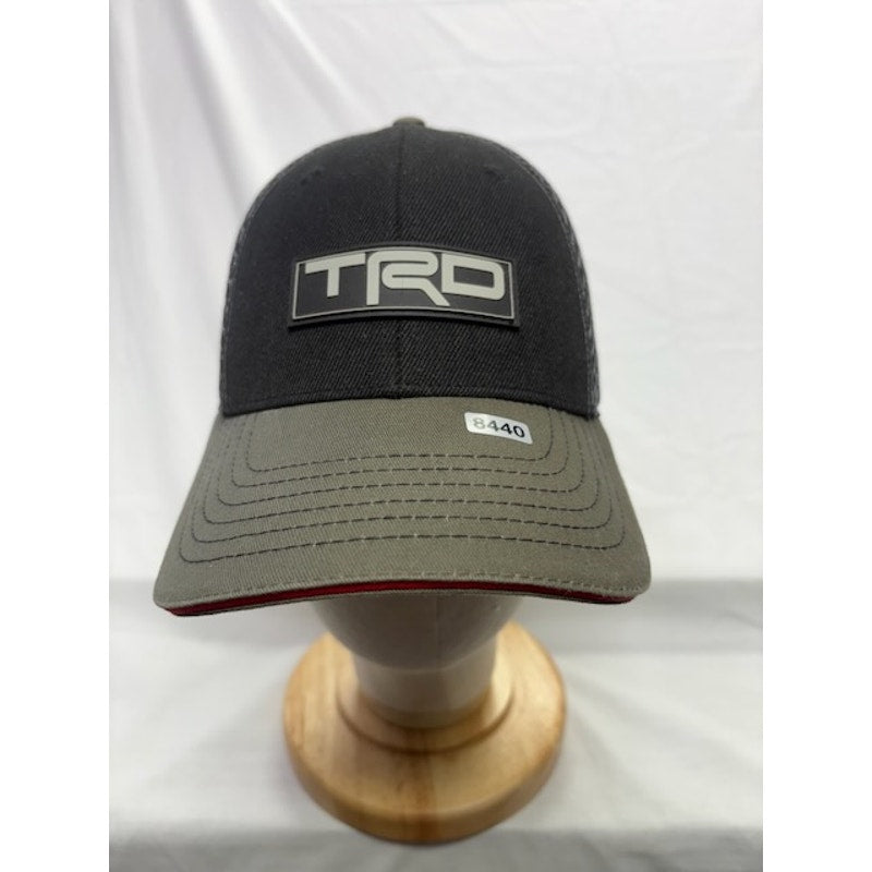 TRD Performance Trucker Cap Mesh Back Curved Brim Black Gray Unisex OSFM