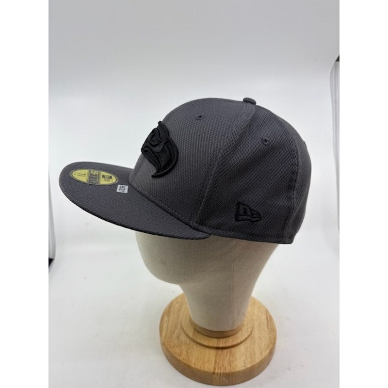 New Era 59FIFTY Seattle Seahawks Fitted Cap NFL Hat Gray Mens Size 7 3/8