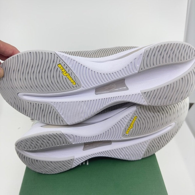 Lacoste Run Spin Ultra Textile Sneakers Shoes Lace Up Mesh White Womens Size 9.5