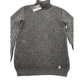 Versace Collection Turtleneck Sweater Pullover Black/White Womens Size XXL