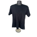 Hickey Freeman New York T-Shirt Short Sleeves Crew Neck Black Mens Medium