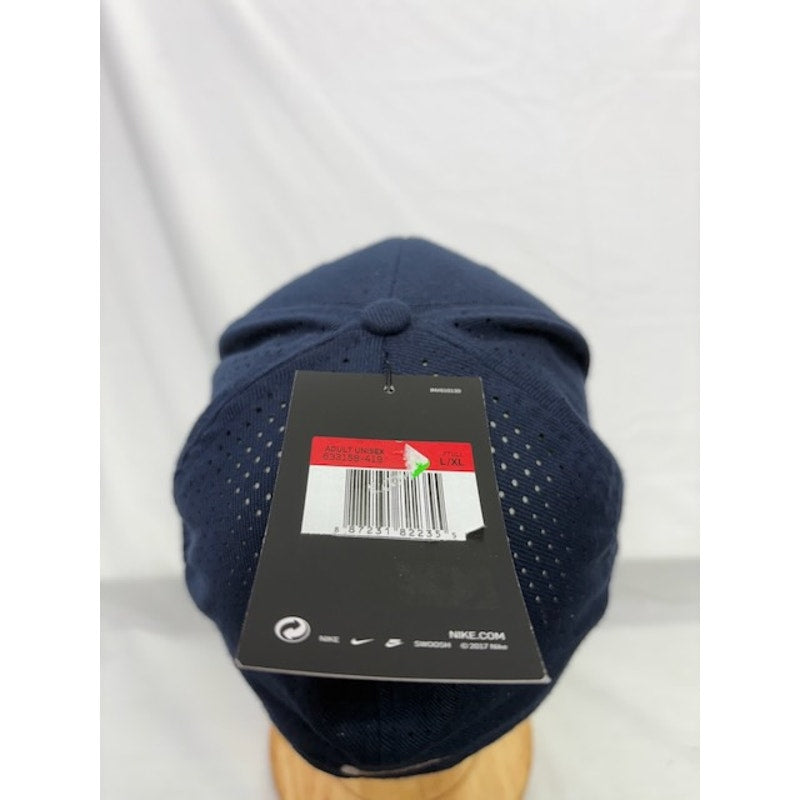 Nike AeroBill Baseball Cap Dri-FIT Lightweight Navy Blue Unisex Size L/XL
