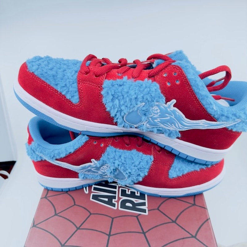 Air Reaper Spider-Man SB GRATEFUL DEAD US10 Soleboy Red Blue Mens 10