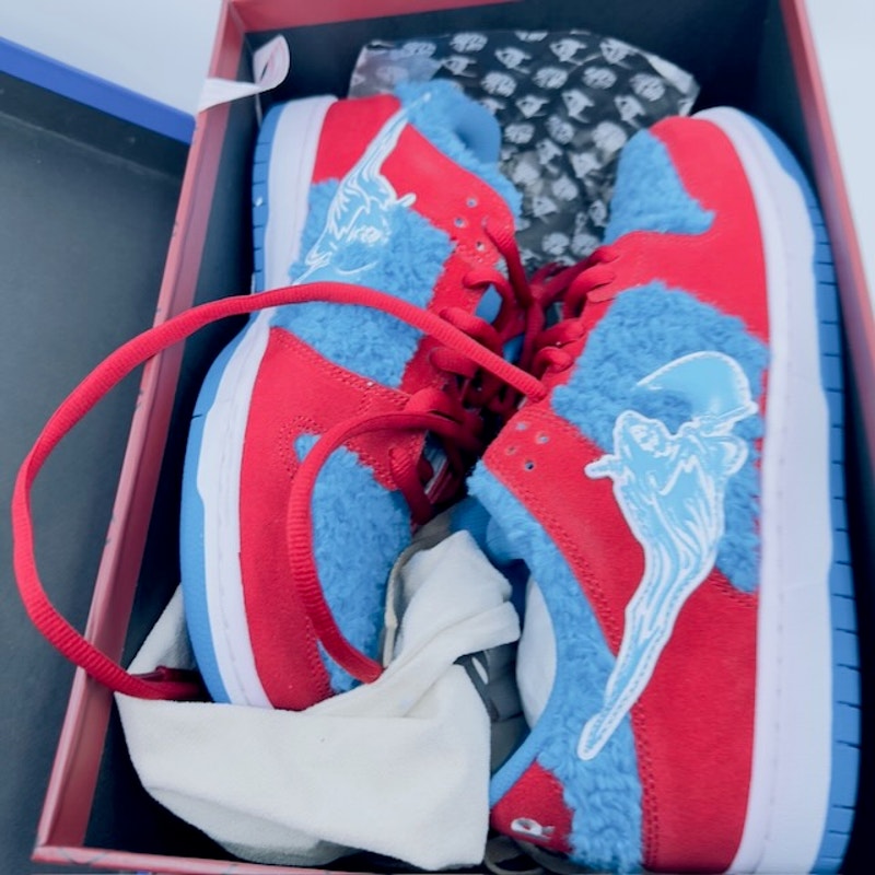 Air Reaper Spider-Man SB GRATEFUL DEAD US10 Soleboy Red Blue Mens 10