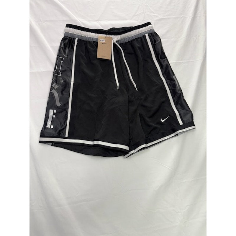 Nike Dri-FIT DNA Basketball Shorts Elastic Waist DX0255-010 Black Mens Sz M