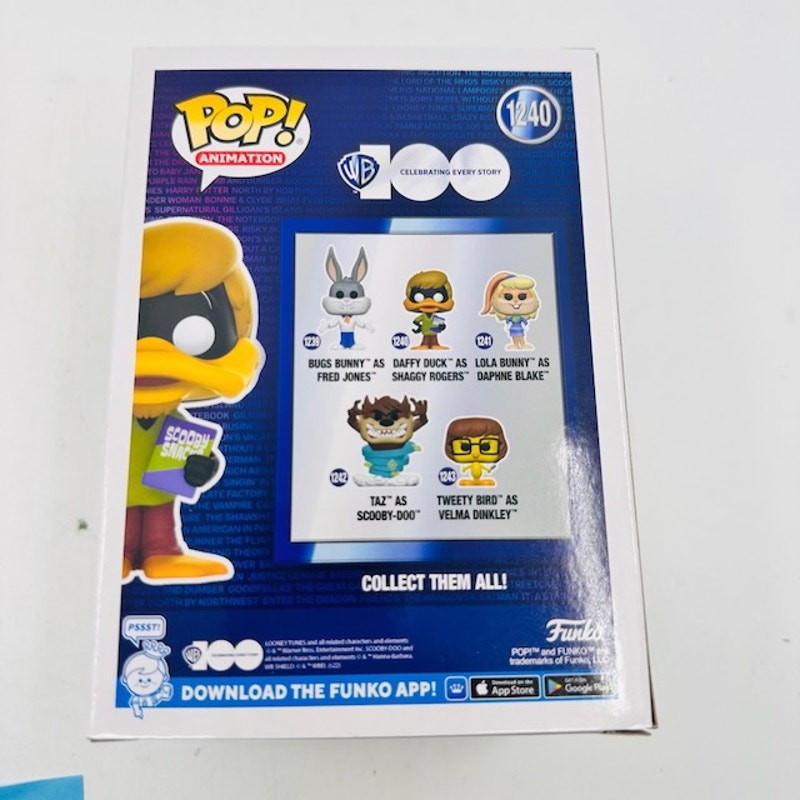 Funko Pop! Warner Brothers Animation Daffy Duck as Shaggy Rogers #1240
