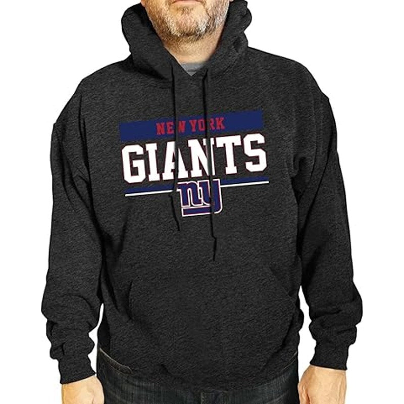 Campus Colors New York Giants Hoodie Sweatshirt Gray Mens Size Medium