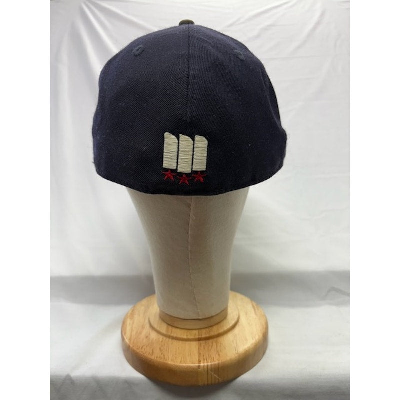 New Era Washington Nationals 59FIFTY DC Camo Brim Fitted Hat Black Size 7 1/2