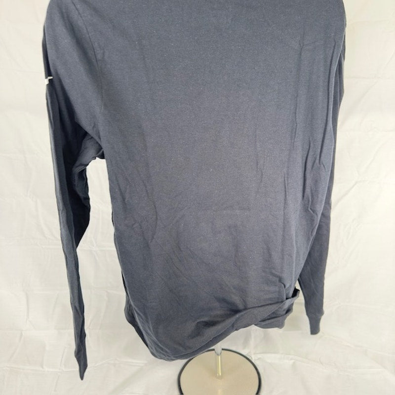 Nike Kansas City Chiefs Super Bowl LV Logo T-Shirt Long Sleeve Black Mens Size L