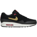 Nike Air Max 1 Sneaker Lace-Up Shoes 512033-076 Gold Hyper Red Mens Size 12