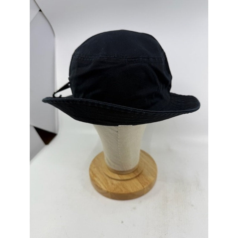 Hard Rock Cafe Bucket Hat Embroidered Logo Cotton Casual Black Unisex One Size