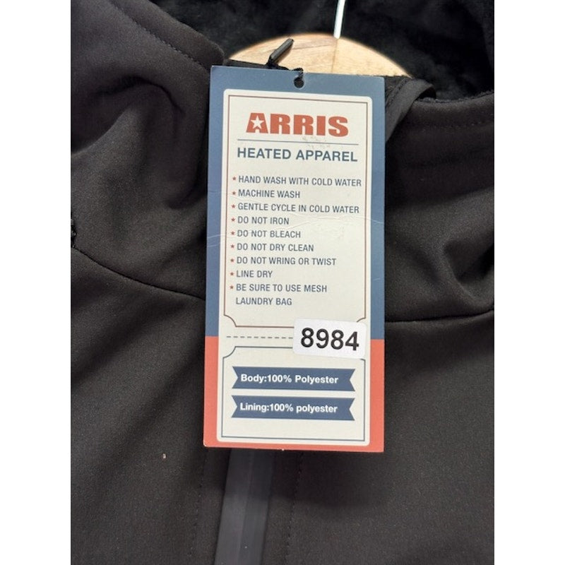 Arris Heated Jacket Electric Warm-7.4V Rechargable Battery Black Mens Size M