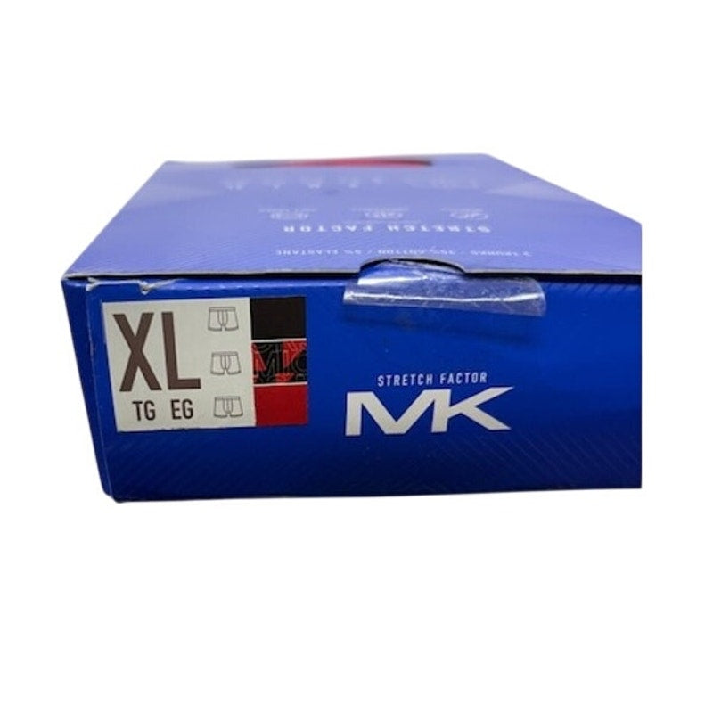 Michael Kors 3 Pack Stretch Factor Trunks Underwear Black Mens Size XL