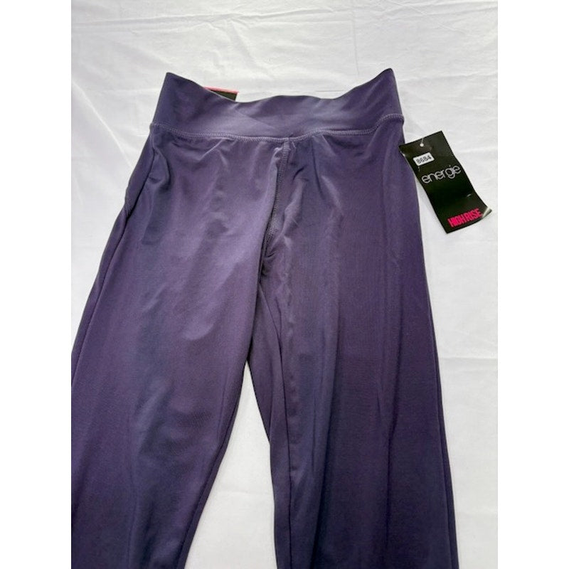 Energie High Rise Leggings Performance Stretch Pants Purple Womens Size XS