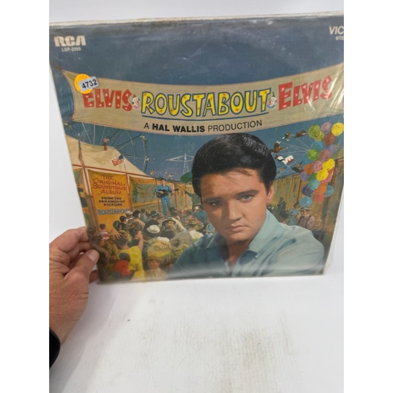 Elvis Presley – Roustabout 1964 Vinyl Album Record