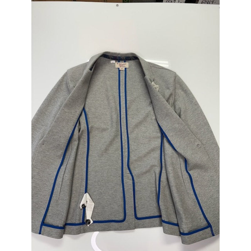 Penguin Sport Jacket Two Button Front Elbow Patch Wool Blend Gray Mens Size XXL
