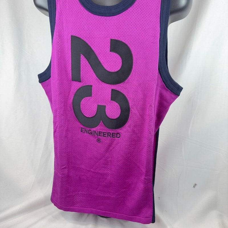 Nike Air Jordan 23 Engineered Basketball Jersey Standard Fit Purple Mens Size L
