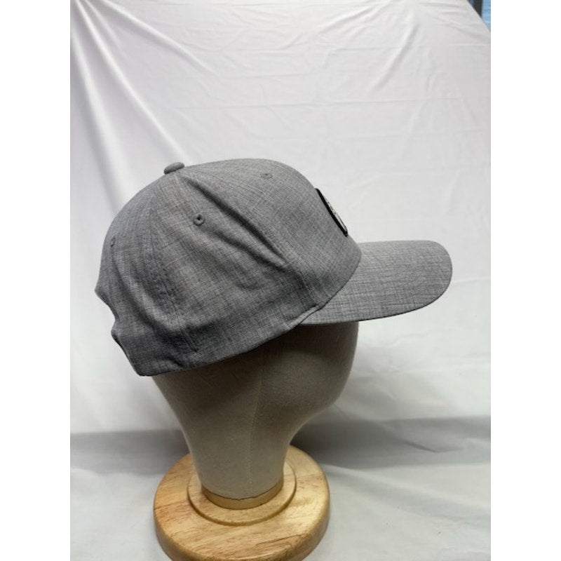 Travis Mathew Flexfit 110 One Ten Snapback Hat Wave Patch Cap Gray Mens OSFM