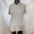 NWOT Psycho Bunny Mens V-Neck T-Shirt Short Sleeve Pima Cotton Heather Gray M