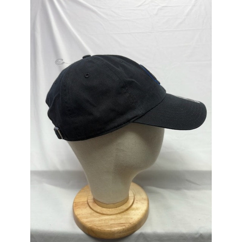47 Brand Chicago Cubs Clean Up Adjustable Logo Black Baseball Cap Unisex OS