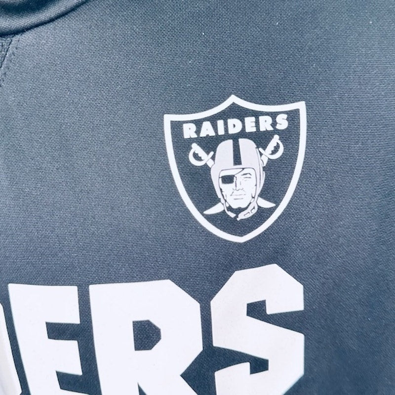 Nike On Field NFL Las Vegas Raiders Hoodie Sweatshirt Dri Fit Black Mens M