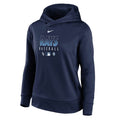 Nike MLB Tampa Bay Rays Authentic Collection Pullover Hoodie Navy Womens Size S