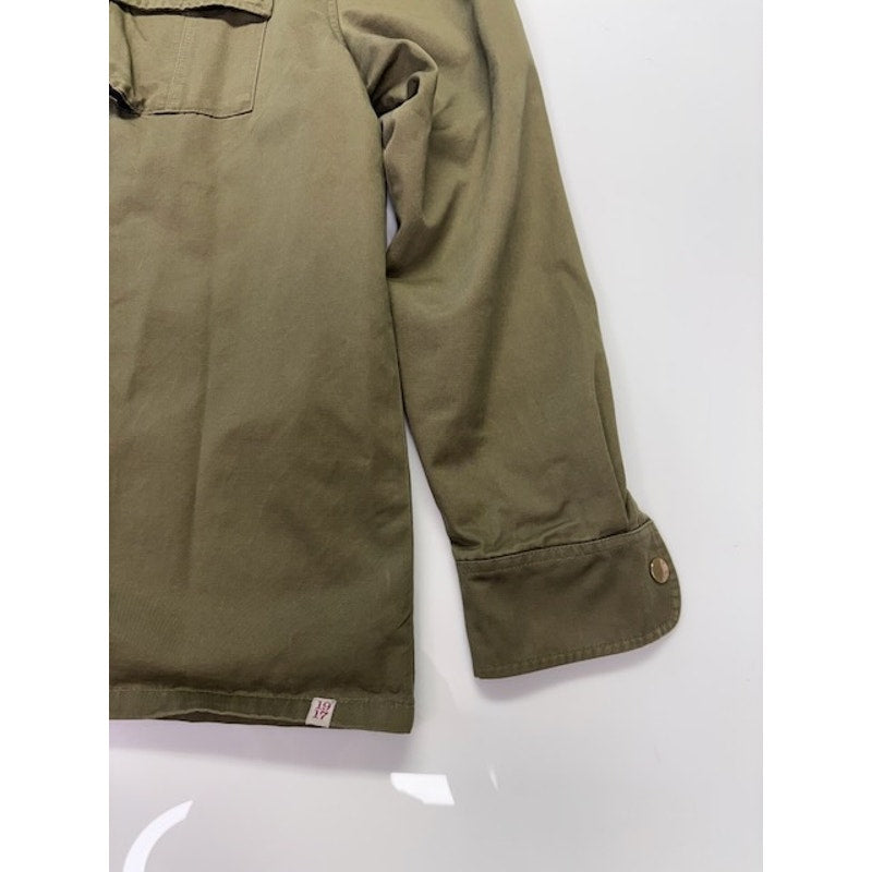 Sovereign Code Bomber Jacket Zip-Up Chest Flap Pocket Olive Green Mens Size L