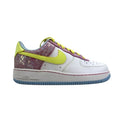 Nike Air Force 1 GS Sneakers Shoes 314219-171 Lace Up Lemon Chiffon Kids 6Y