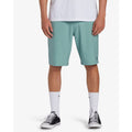 Billabong Crossfire Submersible Shorts Relaxed Mid-Length Jade Stone Mens 28