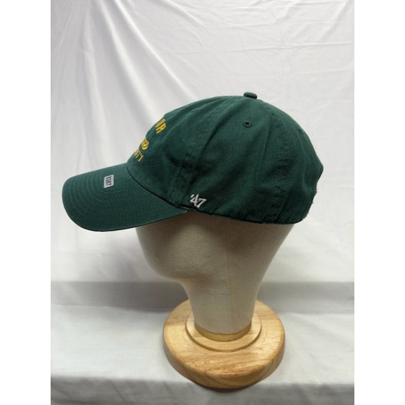 47 Brand Baylor Bears University Strapback Hat NCAA College Cap Green OSFM