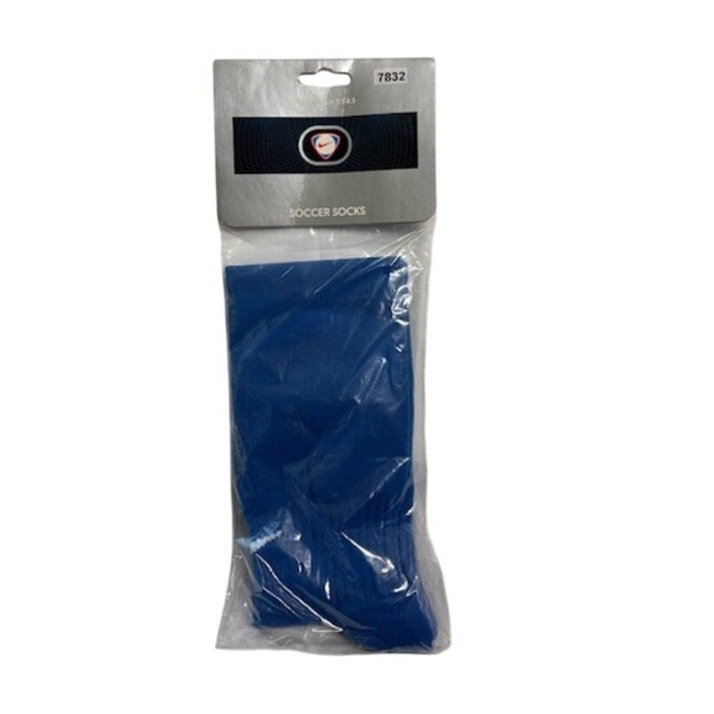 Nike Classic II Soccer Socks Over The Calf Royal Blue Mens Size 3.5-8.5