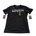 Nike Dri-Fit NFL Las Vegas Raiders T-Shirt Standard Fit Black Mens Size M