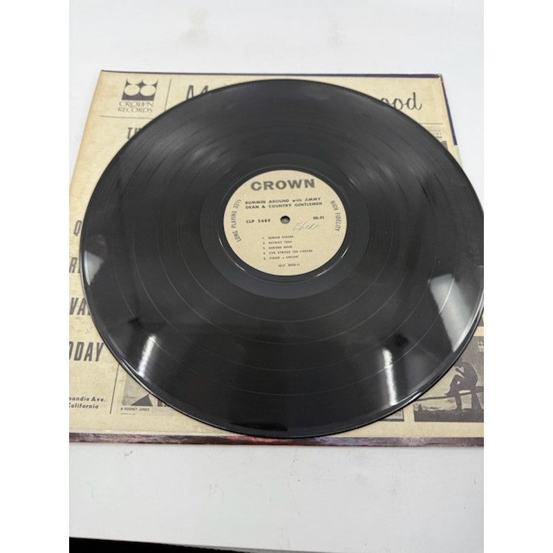 JIMMY DEAN - Bummin Around With Jimmy Dean & Country Gentleman Vinyl Album