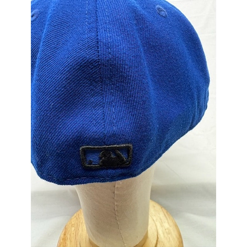 New Era 59FIFTY New York Yankees Fitted Cap Black Logo Blue Mens OSFM