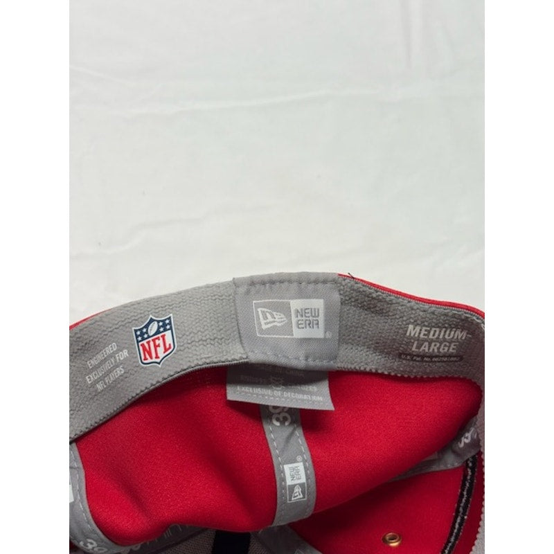 New Era Atlanta Falcons 39THIRTY On-Field Cap NFL Red Black Unisex Size M/L