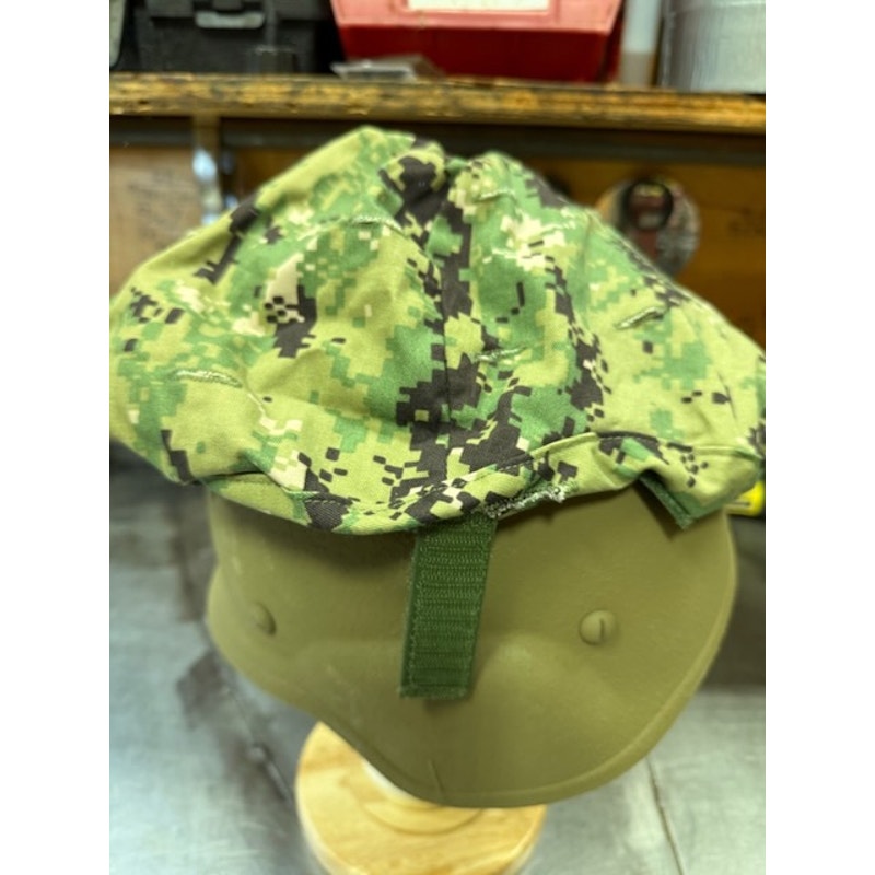 BAE Systems Military Lightweight Ballistic Helmet SPM1C1-10-C-0011 Green Size L