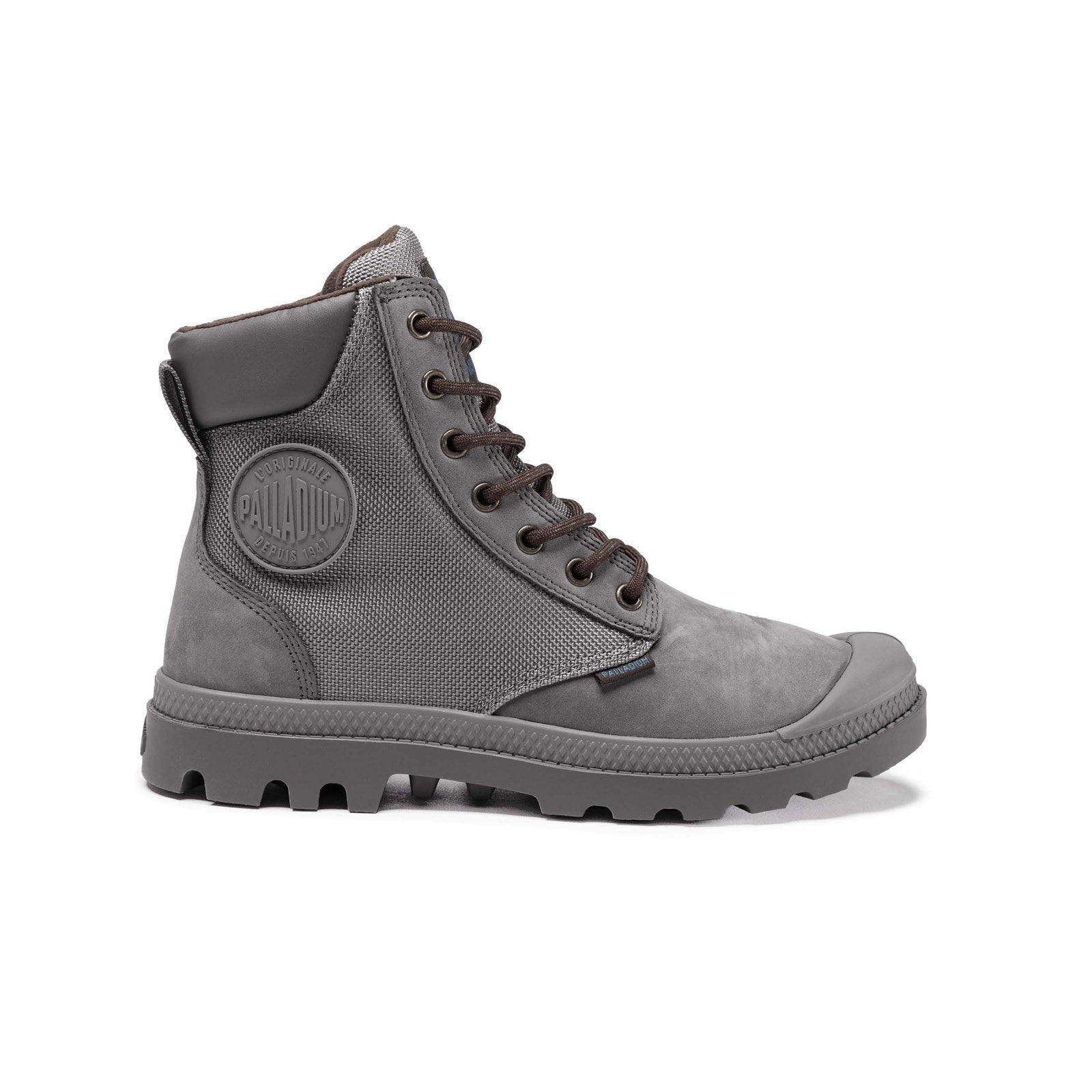 Palladium Pampa Sport Cuff WPN Boots 73234-070-M Granite Gray Mens Size 4.5