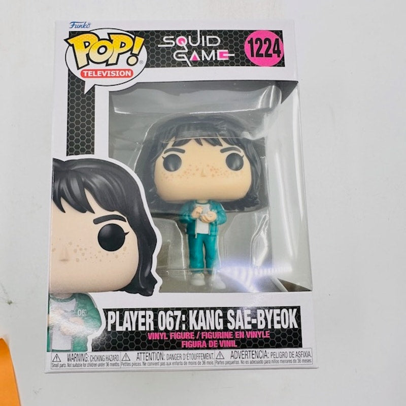 Funko POP TV: Squid Game- Player 067:Kang SAE-Byeok Vinyl Figure #1224