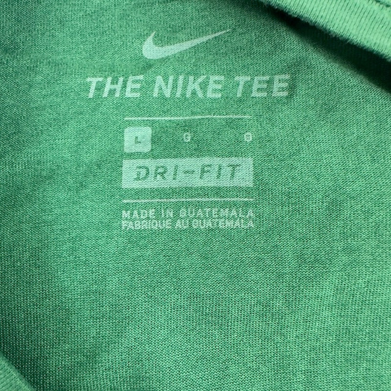 Nike New York Jets Icon Legend T-Shirt Dri Fit Short Sleeves Green Mens Size L