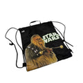 Star Wars Chewbacca Drawstring Backpack Gym Bag Disney Lucasfilm Black