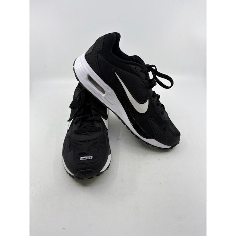 Nike Air Max Solo Shoes Lace-Up Sneakers DX3666-002 Black White Mens Size 6