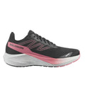 Salomon Aero Blaze Road Running Shoes Black White Tea Rose Size 7 Womens