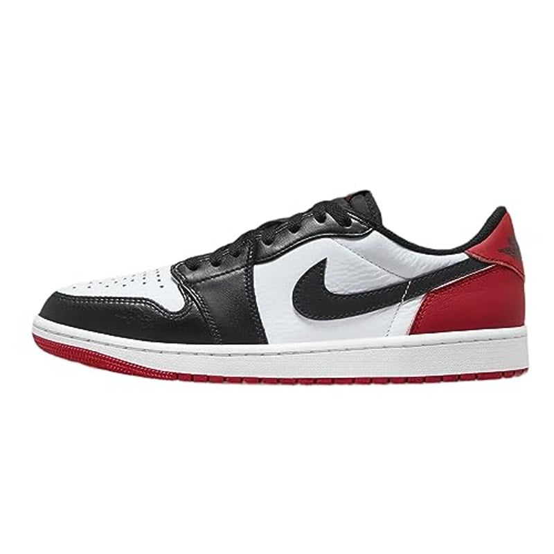 Air Jordan 1 Retro Low OG GS Sneakers CZ0858-106 White Red Black Kids Size 7Y