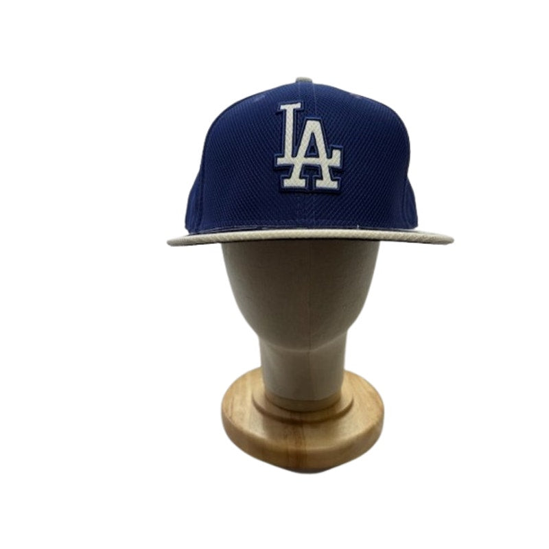New Era 59FIFTY Los Angeles Dodgers Fitted Cap Blue/Gray Mens Size 7 7/8