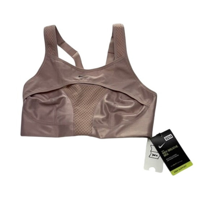 Nike Indy Breathe Sports Bra High Support CU7508-269 Pink Womens Size S