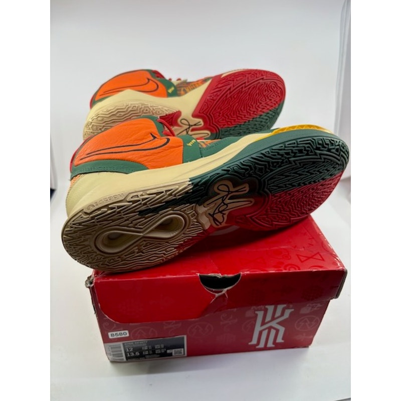 Nike Kyrie 8 Infinity 1 World 1 People Basketball Shoes Multicolor Size 12