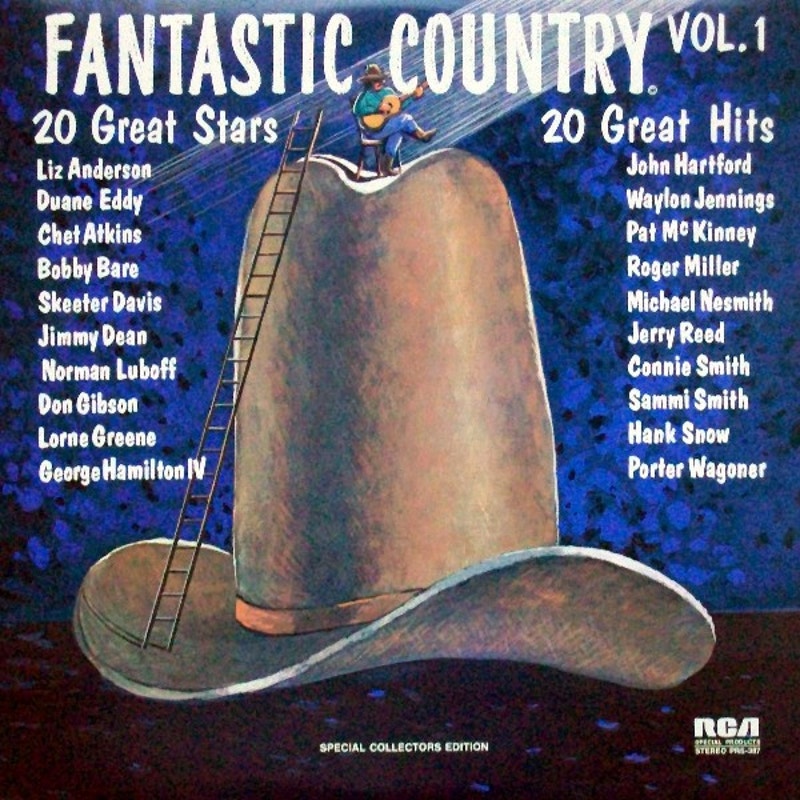 Various – Fantastic Country Vol. 1 1972 Vinyl Album Record -