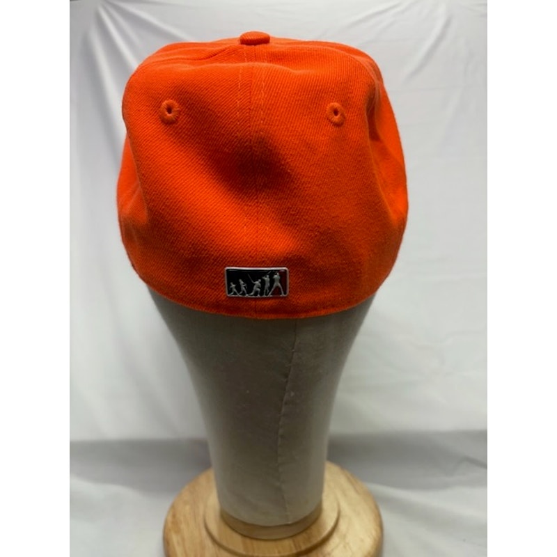 New Era New York Mets 59FIFTY Fitted Hat MLB Orange Unisex Adult Size 6 5/8