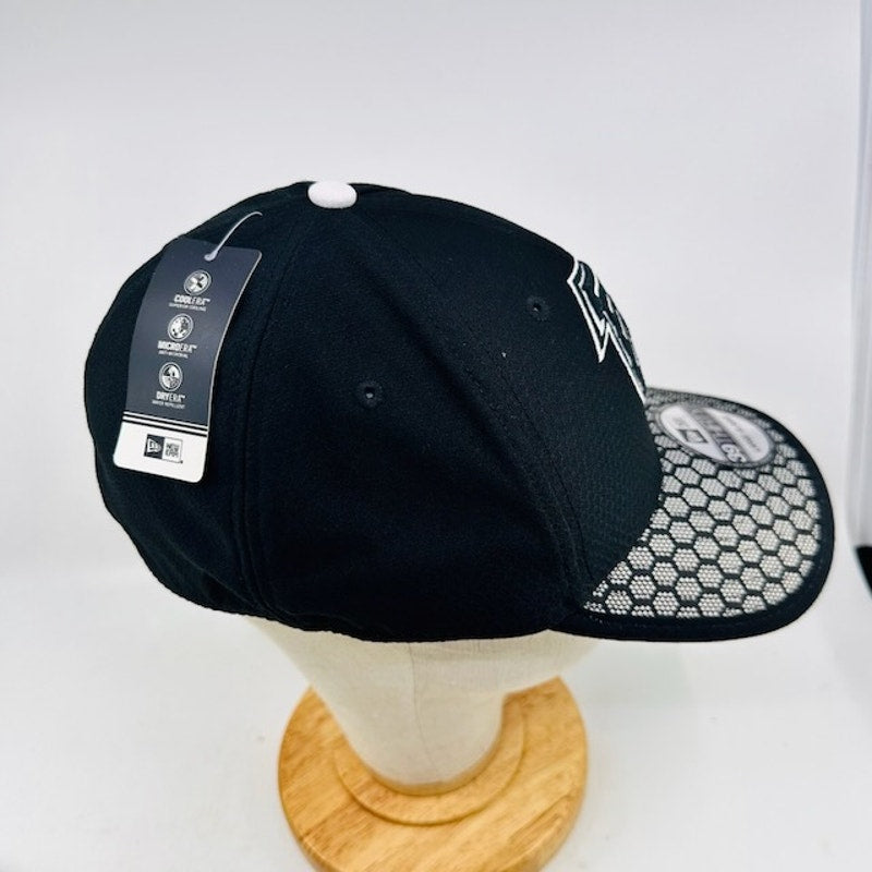 New Era 39Thirty Atlanta Falcons Baseball Cap Honeycomb Black Mens Size L/XL
